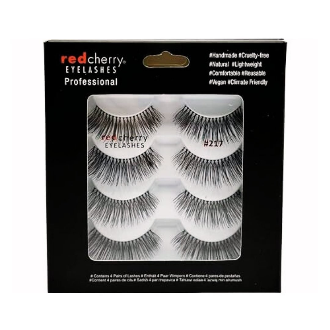 Red Cherry - Falsche Wimpern Nr. 217 Trace - 4Pack