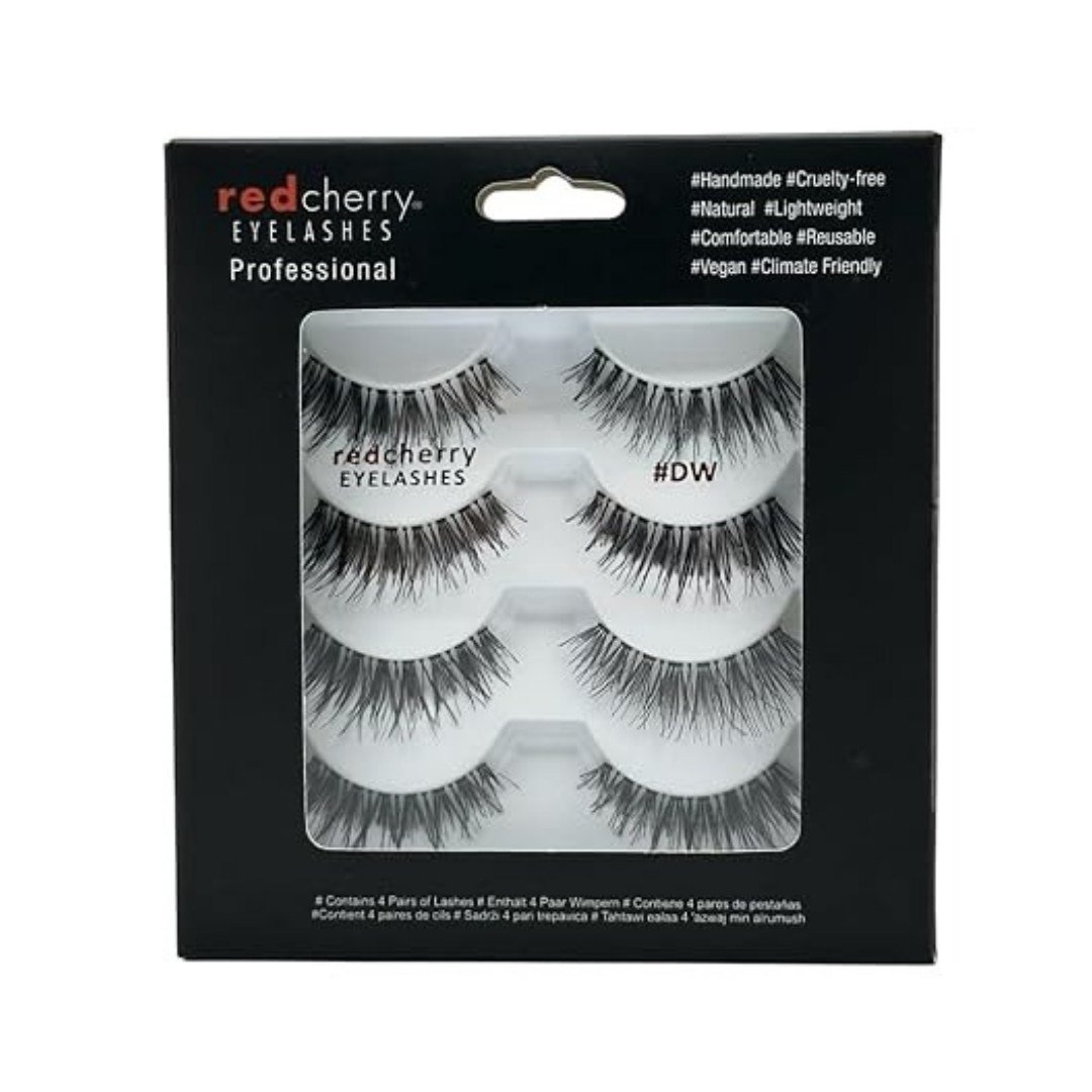 Red Cherry - Falsche Wimpern Nr. DW Demi Wispy - 4Pack