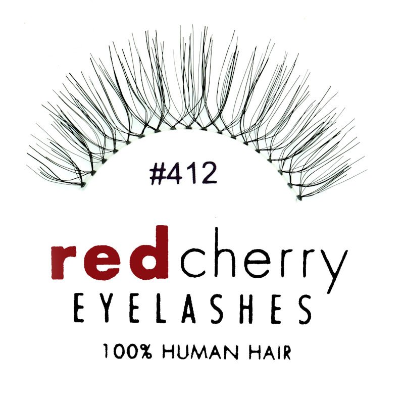 Red Cherry - Falsche Wimpern Nr. 412 Dylan - Echthaar