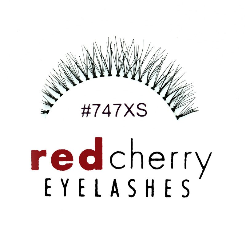 Red Cherry - Falsche Wimpern Nr. 747XS Branson - Echthaar