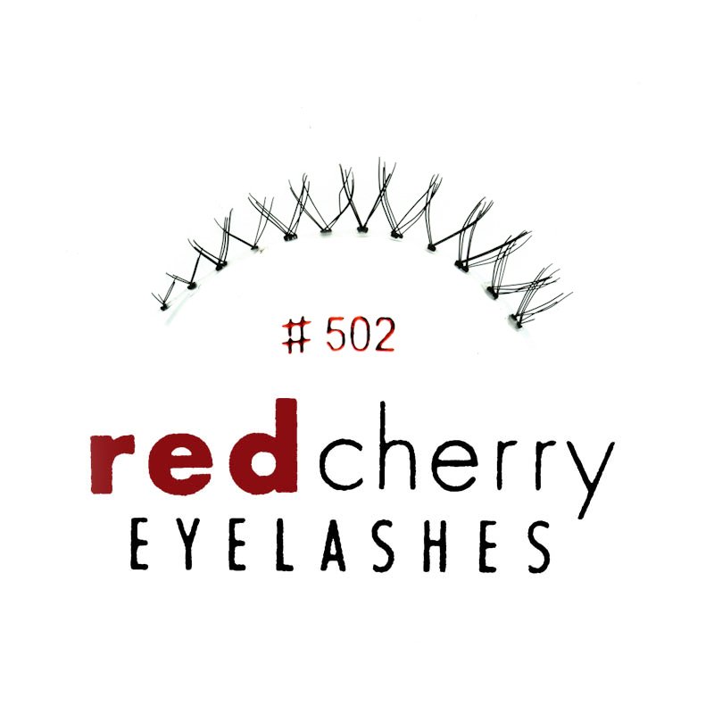 Red Cherry - Unterwimpern - Nr.502 Kitty - Echthaar