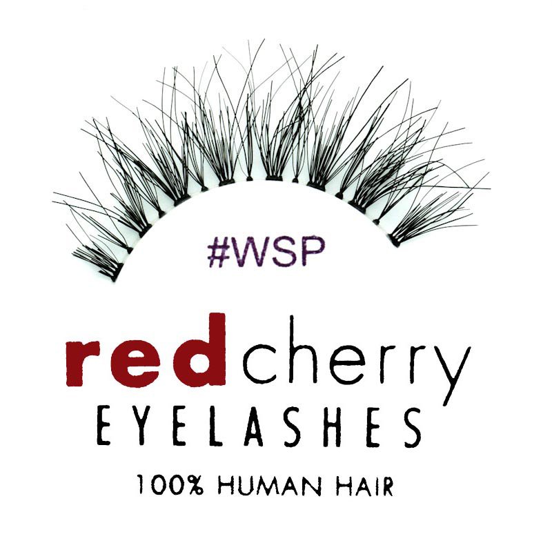 Red Cherry - Falsche Wimpern Nr. WSP Wispy - Echthaar