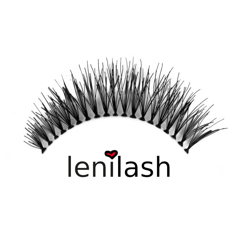 lenilash - Falsche Wimpern - Echthaar - 120
