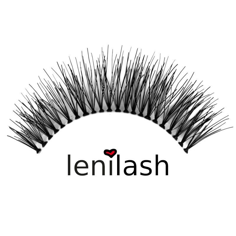 lenilash - Falsche Wimpern - Echthaar - 122