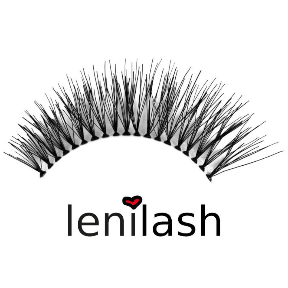 lenilash - Falsche Wimpern - Echthaar - 124