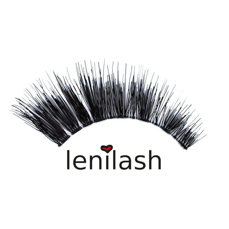 lenilash - Falsche Wimpern - Echthaar - 130