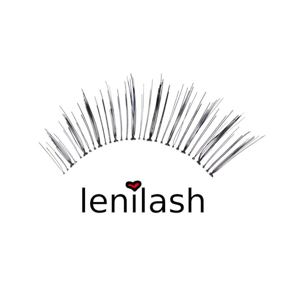 lenilash - Falsche Wimpern - Echthaar - 140