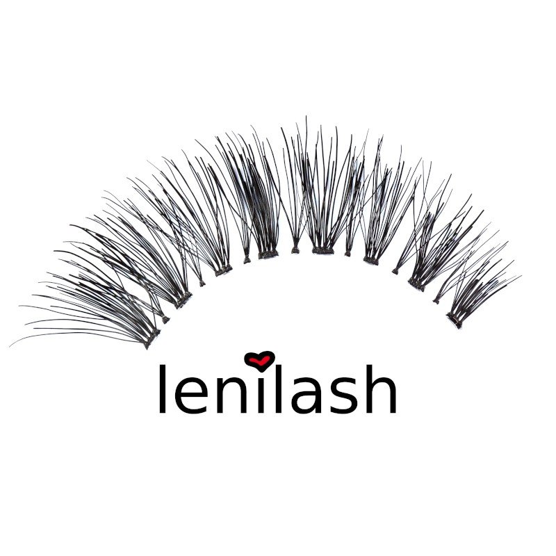 lenilash - Falsche Wimpern - Echthaar - 155